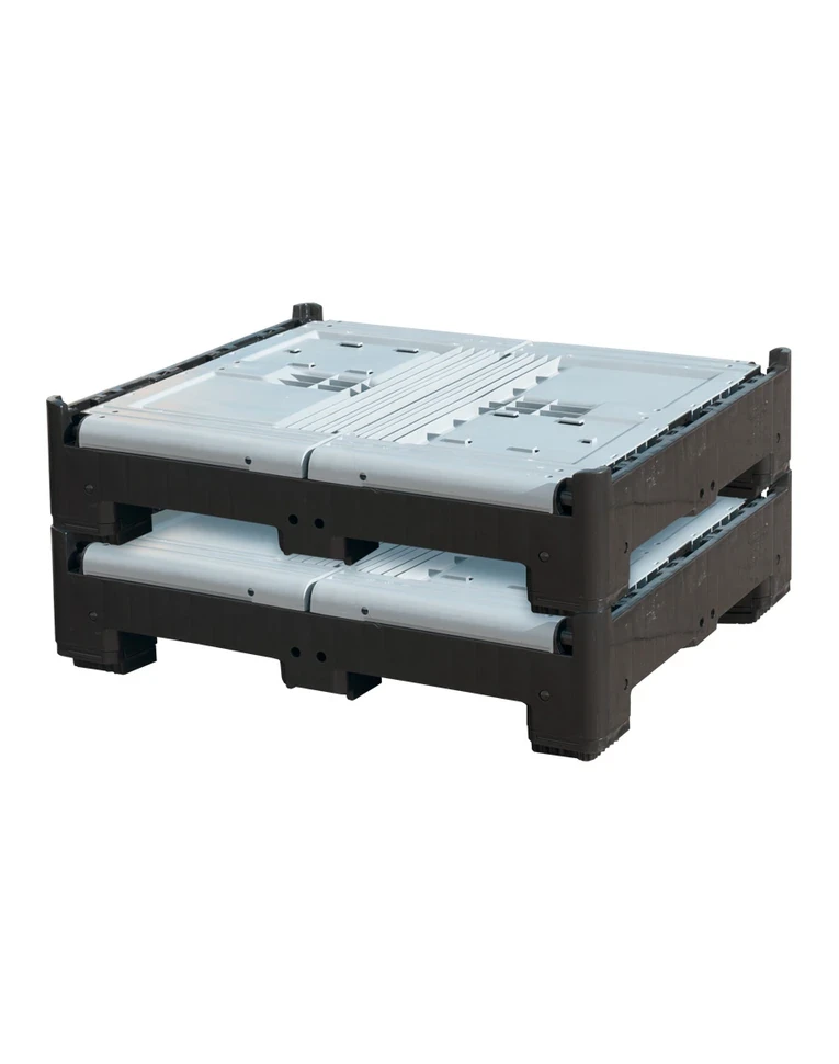 DPF-Box 1210S 1200x1000x800 мм сплошной разборный серый на четырех ножках DPF-Box 1210S 1200x1000x800 мм сплошной разборный серый на четырех ножках