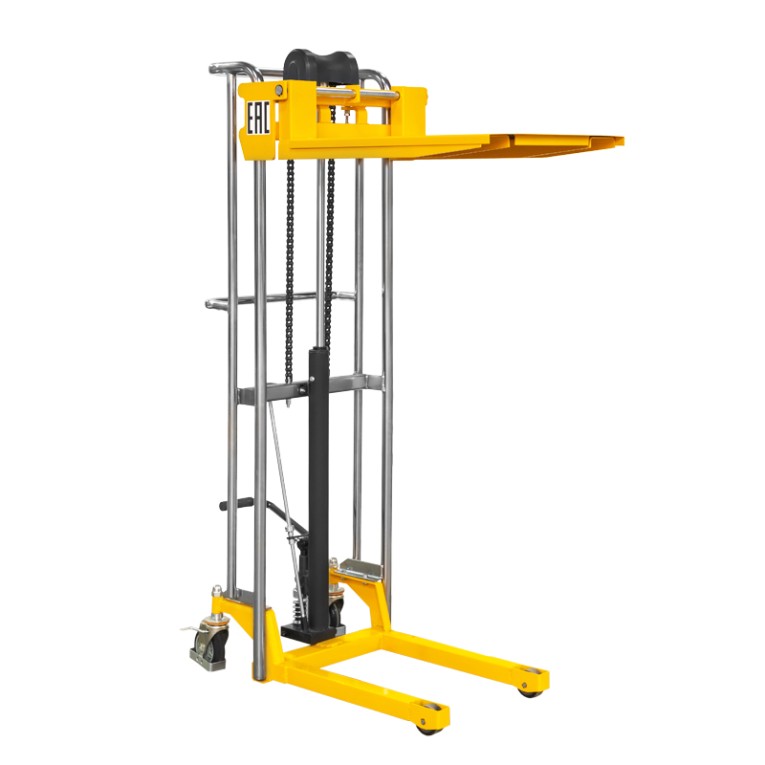 Ручной гидравлический штабелер PJ4150 (400 кг; 1,5 м; с вилами и площадкой) SMARTLIFT (SMART) купить в Томске