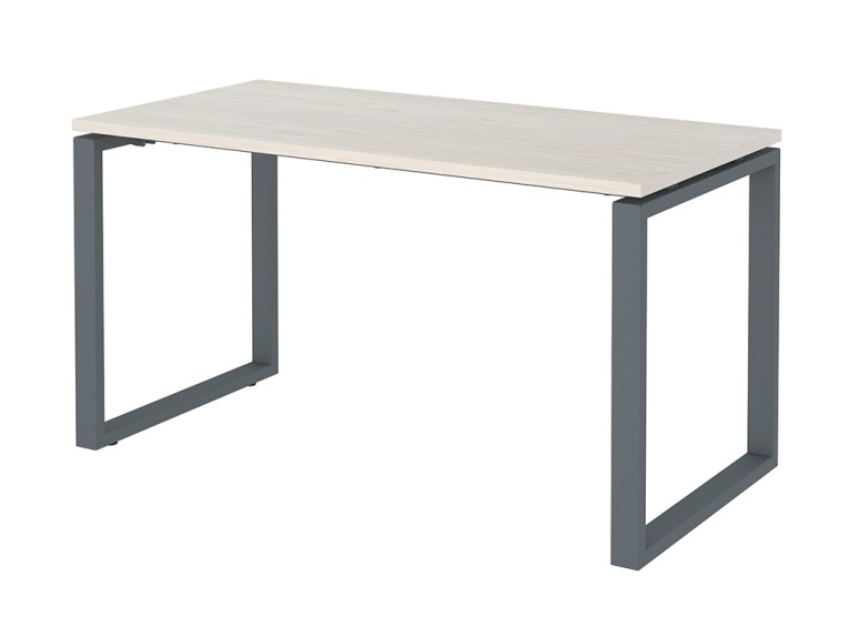 Стол NTO 160x70 белое дерево/антрацит купить в Томске Стол NTO 160x70 белое дерево/антрацит купить в Томске