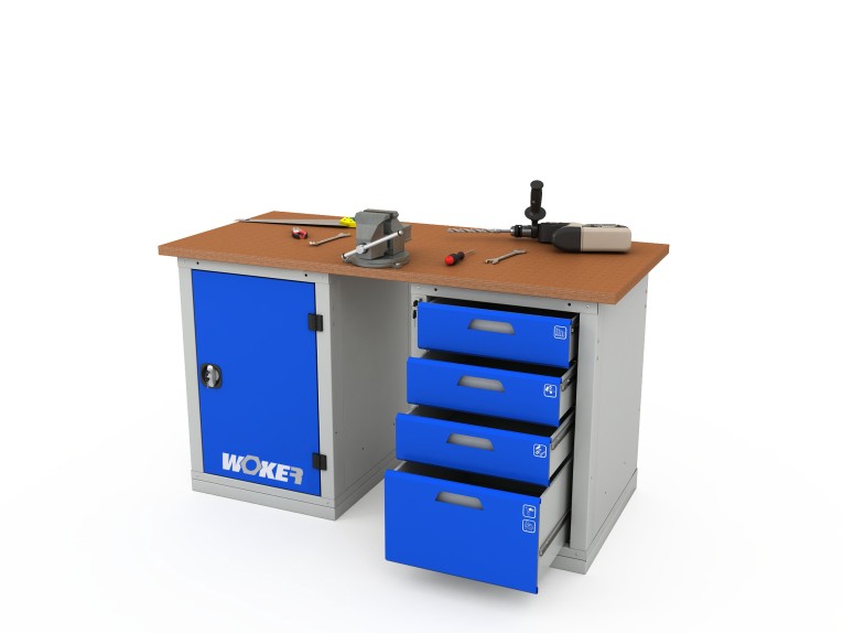 Верстак двухтумбовый WOKER PRO 2104.1200 купить в Томске Верстак двухтумбовый WOKER PRO 2104.1200 купить в Томске
