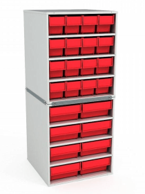 Стационарная кассетница ДиКом (на 2 яруса) Стационарная кассетница ДиКом (на 2 яруса)