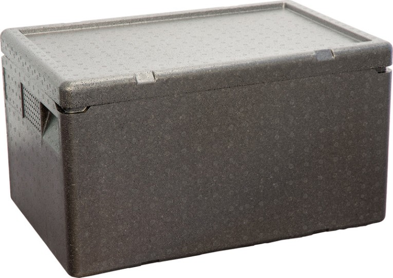 Контейнер 600х400х340 мм (48 литров) с крышкой купить в Томске Контейнер 600х400х340 мм (48 литров) с крышкой купить в Томске