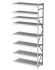Дополнительная секция MS Profi 2000x1200x600 8 полок купить в Томске
