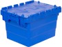 Ящик 400х300х250 сплошной, с крышкой синий Ящик 400х300х250 сплошной, с крышкой синий