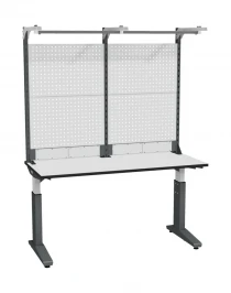 Стол монтажный ДиКом СР-150-01, ESD Thermopal, регулировка винтом, экран Э3