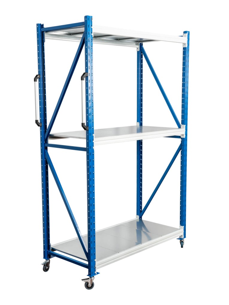 Стеллаж мобильный БиКом СТ-4 250x150x100 3 полки купить в Томске Стеллаж мобильный БиКом СТ-4 250x150x100 3 полки купить в Томске