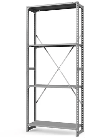 Стеллаж ТСУ 4000x700x800 4 полки (300 кг, металл) купить в Томске