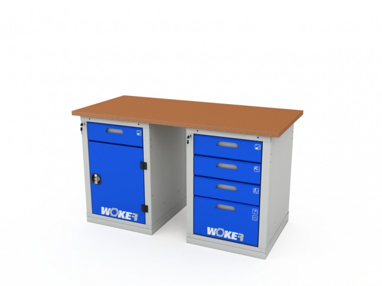 Верстак двухтумбовый WOKER PRO 2204.1500 купить в Томске Верстак двухтумбовый WOKER PRO 2204.1500 купить в Томске