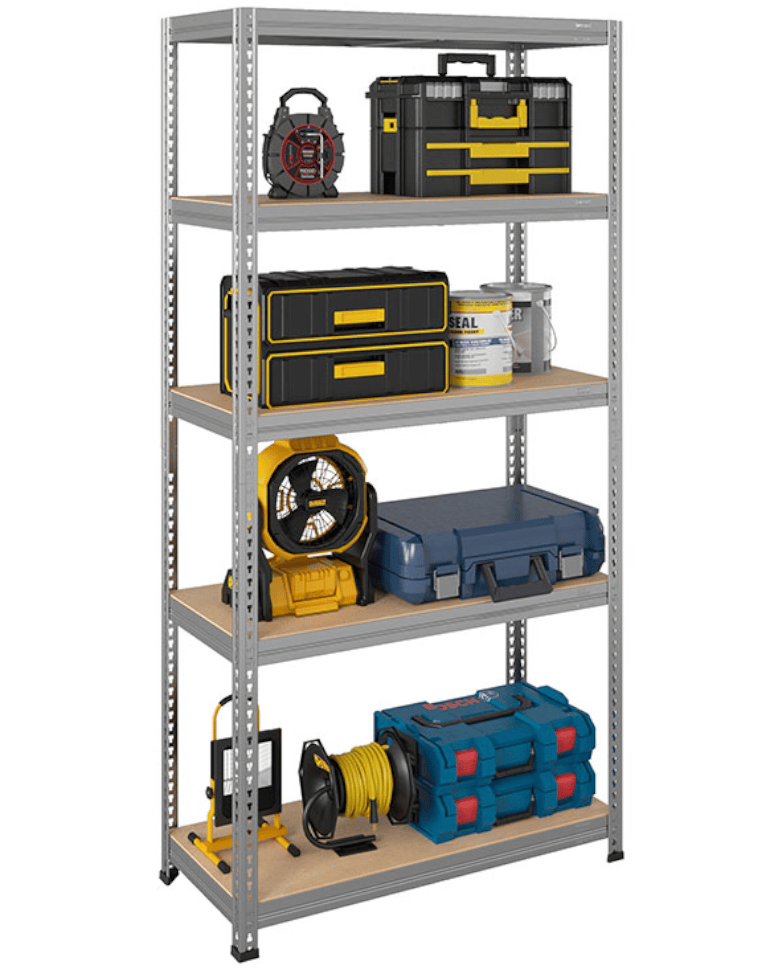 Стеллаж быстросборный ЛОФТ (SBL) 1800x1200x450 5 полок (цинк) купить в Томске