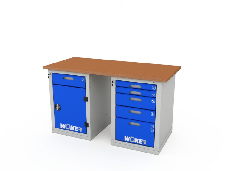 Верстак двухтумбовый WOKER PRO 2205.1500 купить в Томске Верстак двухтумбовый WOKER PRO 2205.1500 купить в Томске
