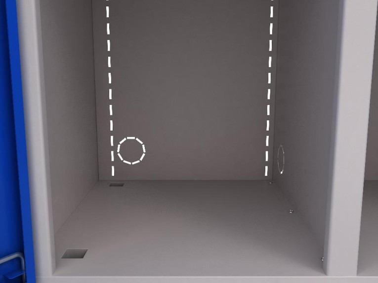 Шкаф инструментальный ERGO 181/2 №1 купить в Томске Шкаф инструментальный ERGO 181/2 №1 купить в Томске