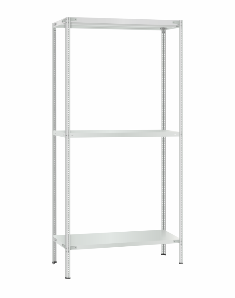 Стеллаж металлический Титан МС-500 3000х1000х300 3 полки купить в Томске Стеллаж металлический Титан МС-500 3000х1000х300 3 полки купить в Томске