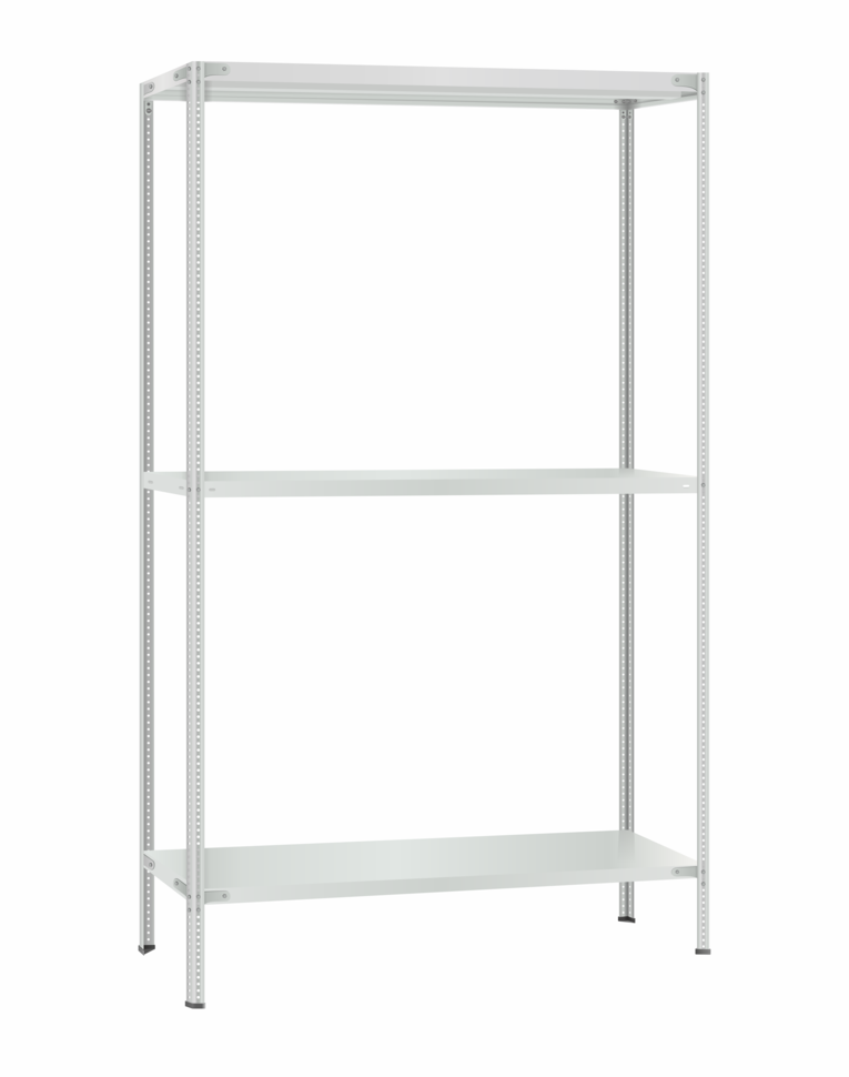 Стеллаж металлический Титан МС-500 2400х1200х400 3 полки купить в Томске Стеллаж металлический Титан МС-500 2400х1200х400 3 полки купить в Томске