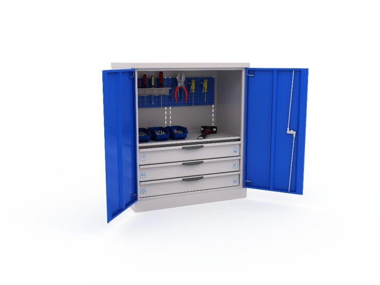 Шкаф инструментальный ERGO 181/2 №3 купить в Томске Шкаф инструментальный ERGO 181/2 №3 купить в Томске