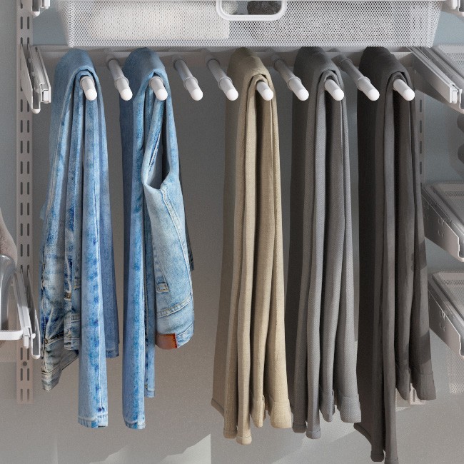 Брючница выдвижная GT-45 белая купить в Томске