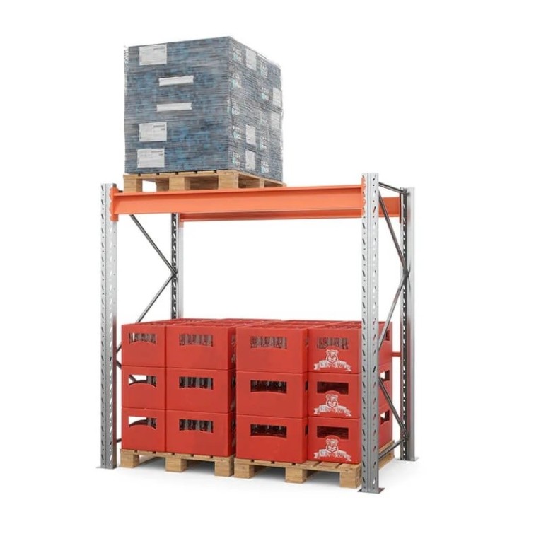 Стеллаж паллетный СПЛ 2000х1800х1100 1 ярус (1300/9700) купить в Томске Стеллаж паллетный СПЛ 2000х1800х1100 1 ярус (1300/9700) купить в Томске