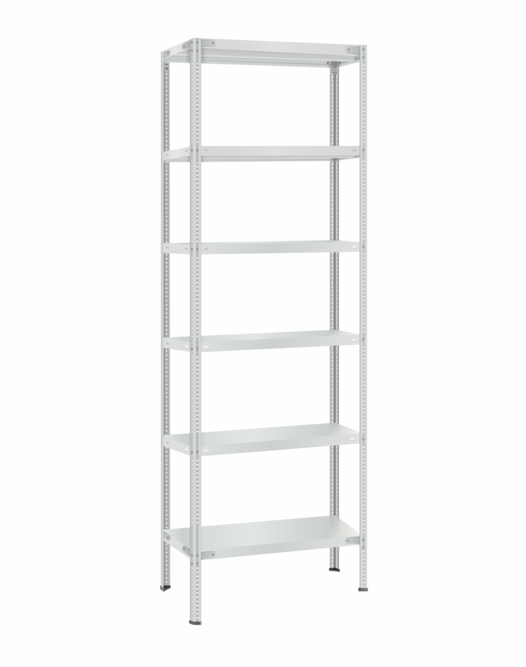 Стеллаж металлический Титан МС-500 2300х700х600 6 полок купить в Томске Стеллаж металлический Титан МС-500 2300х700х600 6 полок купить в Томске