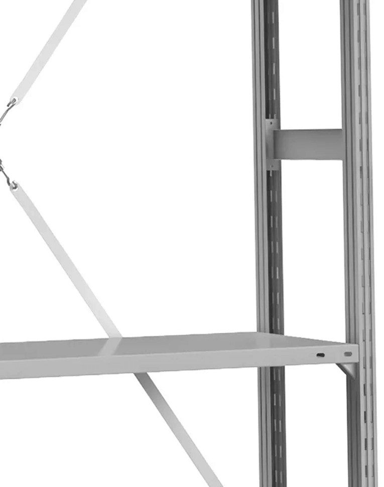 Стеллаж ТСУ 4000x1000x600 5 полок (300 кг, перф) купить в Томске Стеллаж ТСУ 4000x1000x600 5 полок (300 кг, перф) купить в Томске