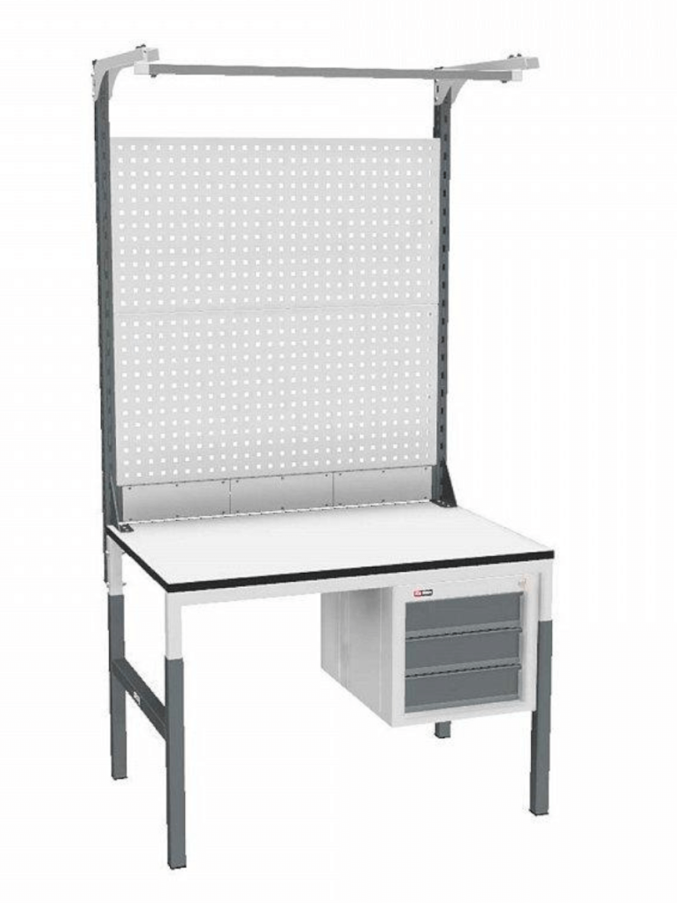 Стол монтажный ДиКом СР-М-100/90-04 ESD Пластик купить в Томске Стол монтажный ДиКом СР-М-100/90-04 ESD Пластик купить в Томске