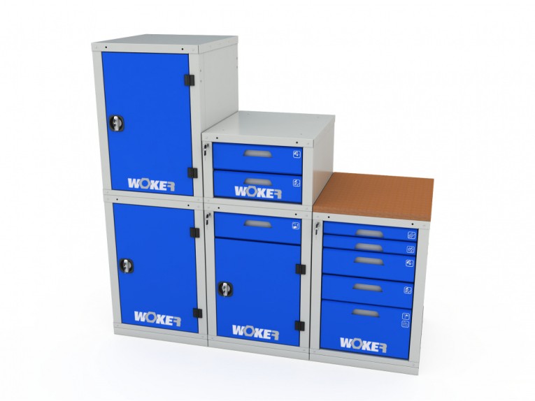Тумба инструментальная модульная WOKER PRO 04 SF купить в Томске