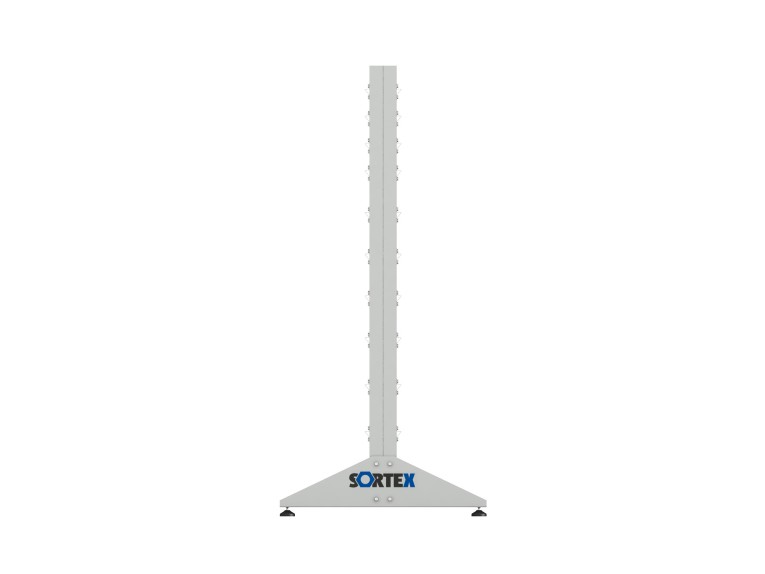 Стеллаж для пластиковых лотков SORTEX двухсторонний 1500x1000x800.02 купить в Томске Стеллаж для пластиковых лотков SORTEX двухсторонний 1500x1000x800.02 купить в Томске