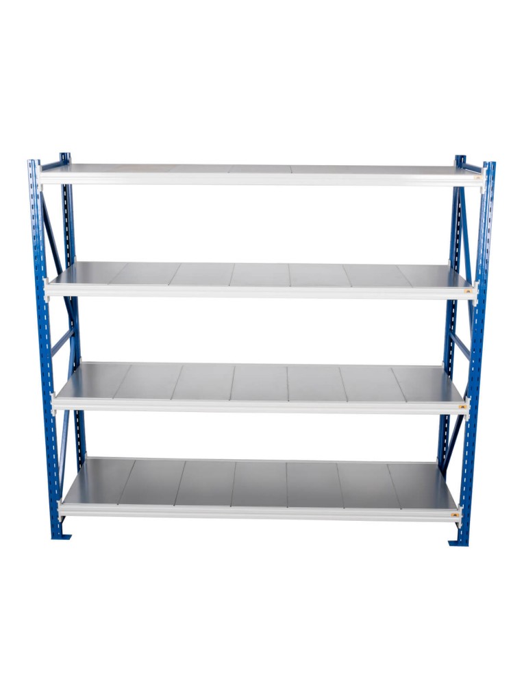 Стеллаж стационарный БиКом СТ-4 250x180x100 4 полки купить в Томске Стеллаж стационарный БиКом СТ-4 250x180x100 4 полки купить в Томске