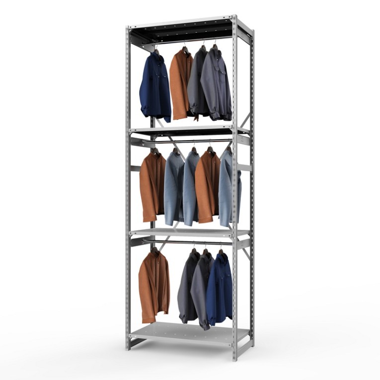 Стеллаж металлический ТСУ Универсал, 3000х1060х600 мм.Штанги: 3шт. Полки: металл усил. перф. 4 шт. купить в Томске Стеллаж металлический ТСУ Универсал, 3000х1060х600 мм.Штанги: 3шт. Полки: металл усил. перф. 4 шт. купить в Томске