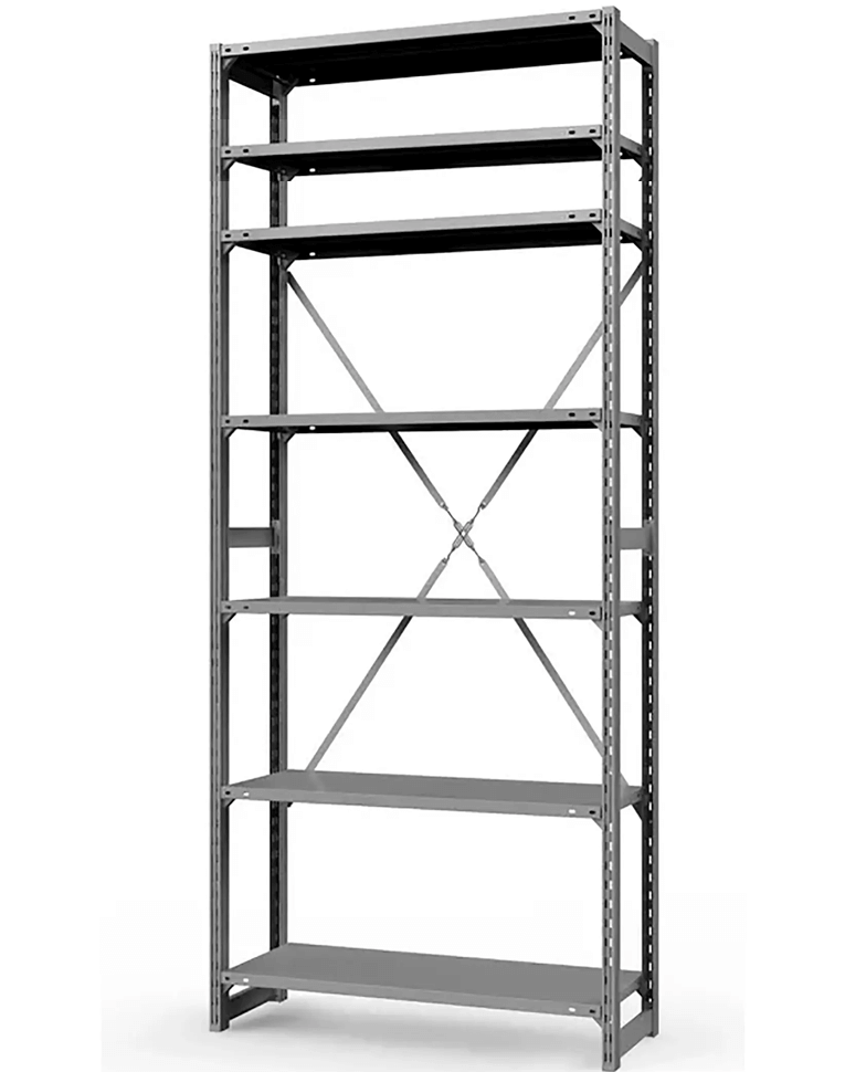Стеллаж ТСУ 3500x700x800 7 полок (150 кг, металл) купить в Томске