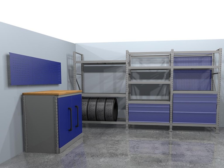 Стеллажная система хранения №1 Гараж купить в Томске