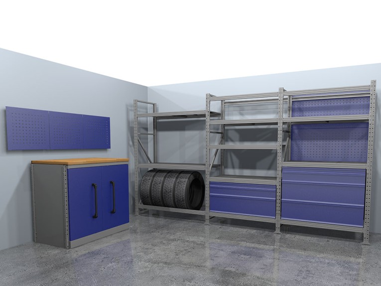 Стеллажная система хранения №1 Гараж купить в Томске