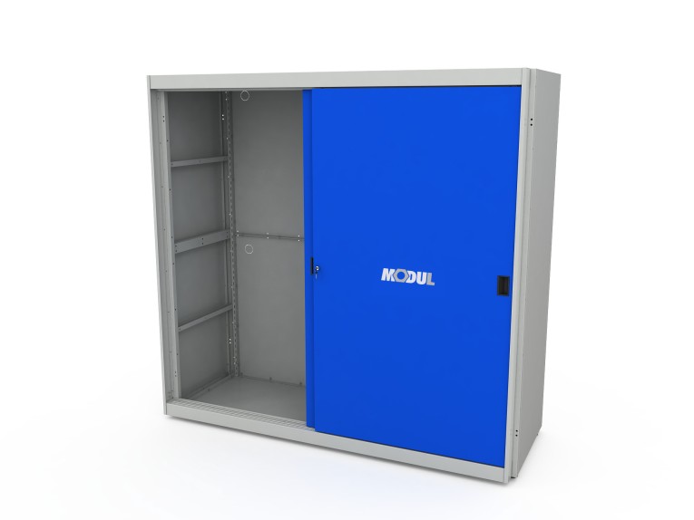 Корпус шкафа для инструментов MODUL XXL с раздвижными дверями сплошными купить в Томске Корпус шкафа для инструментов MODUL XXL с раздвижными дверями сплошными купить в Томске