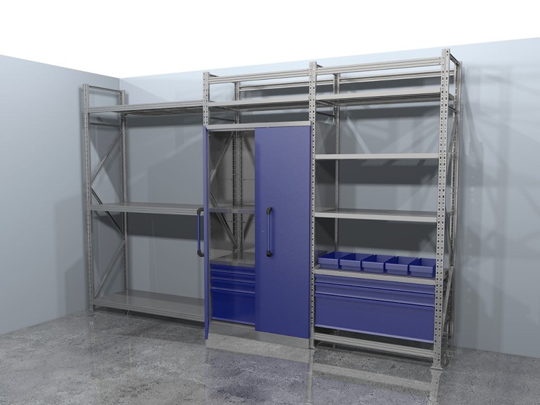 Стеллажная система хранения №3 Гараж купить в Томске