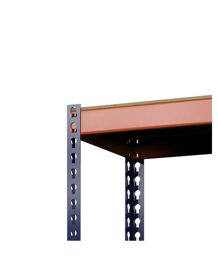 Стеллаж Профи-Т 3000x1845x450 5 полок (фанера, 300 кг на ярус) купить в Томске Стеллаж Профи-Т 3000x1845x450 5 полок (фанера, 300 кг на ярус) купить в Томске