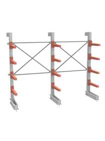 СТ-062 Стеллаж односторонний 4 яруса ДОП. СТ-062 Стеллаж односторонний 4 яруса ДОП.