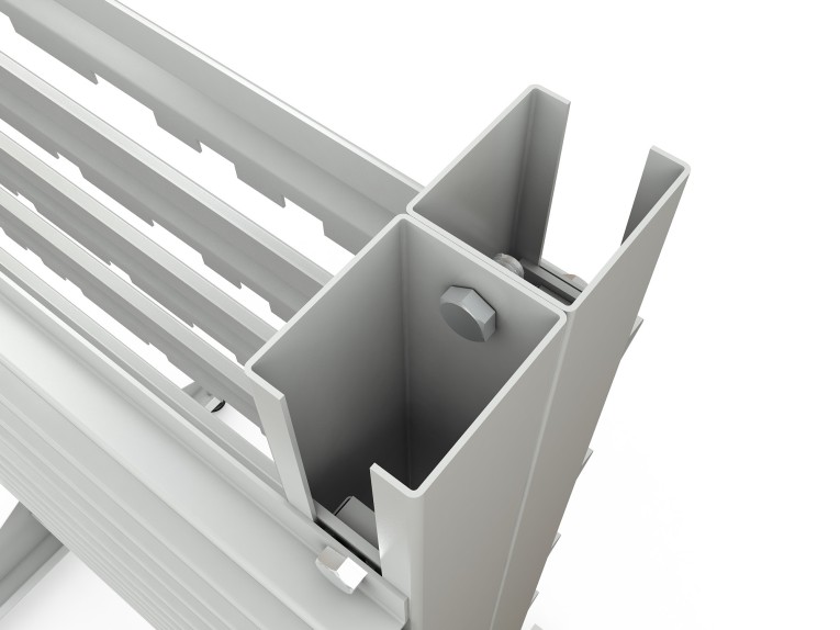 Стеллаж для пластиковых лотков SORTEX односторонний 1500x1000x450.03 купить в Томске