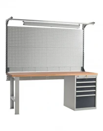 Верстак ДиКом ВС-200-Ф-04+Э6 со светильником