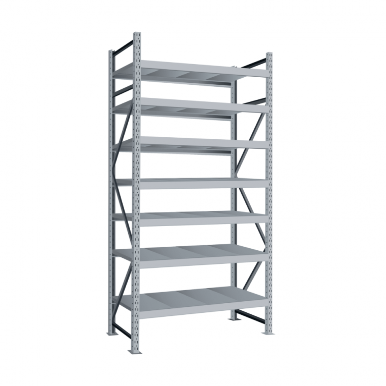 Стеллаж грузовой Диком СТ-051 4500х1200х650 с 7 ярусами купить в Томске