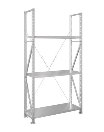 Стеллаж MS U 2000x1000x500 3 полки (200 кг, металл) купить в Томске