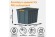 Контейнер особопрочный Rox Box PRO 50 (500х390х390 мм с крышкой и клипсами, на роликах, антрацит) купить в Томске