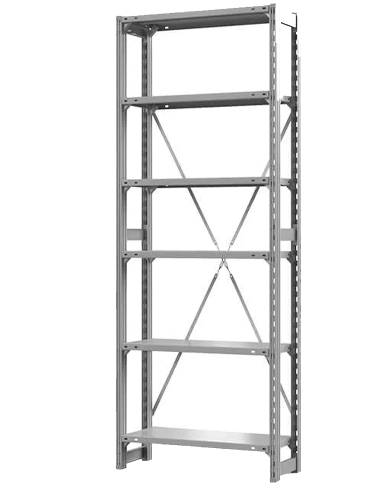 Стеллаж ТСУ 3000x700x500 6 полок (150 кг, металл) купить в Томске
