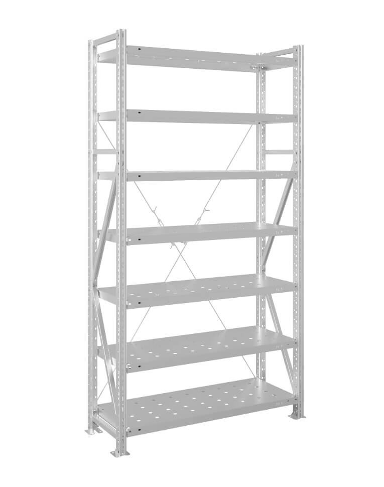 Стеллаж MS U 2000x1500x500 7 полок (250 кг, перф) купить в Томске
