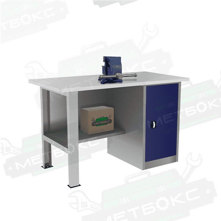 Однотумбовый слесарный верстак ВП-2/1,6 купить в Томске