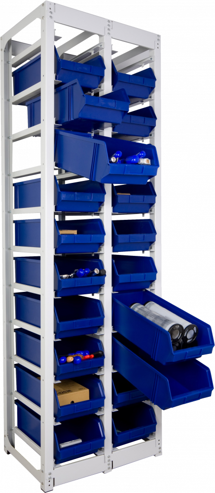 Стеллаж контейнерный двойной СТК-20.045.05.10 купить в Томске