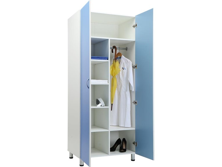 Шкаф для палат MF LH-2 1980 голубой купить в Томске Шкаф для палат MF LH-2 1980 голубой купить в Томске