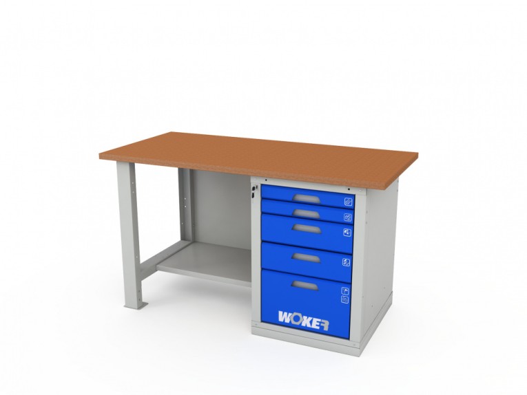 Верстак однотумбовый WOKER PRO 1005.1500 купить в Томске