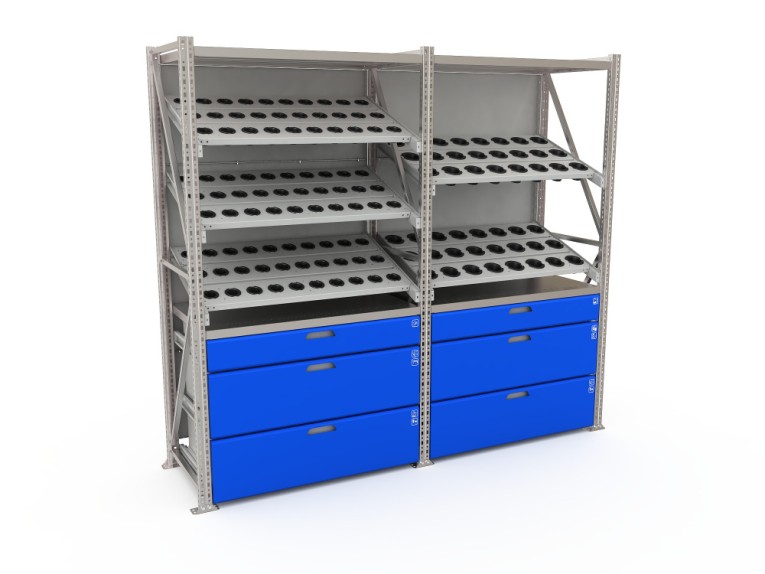 Система хранения оснастки к станкам с ЧПУ MODUL XL 2х2000 №2 купить в Томске Система хранения оснастки к станкам с ЧПУ MODUL XL 2х2000 №2 купить в Томске