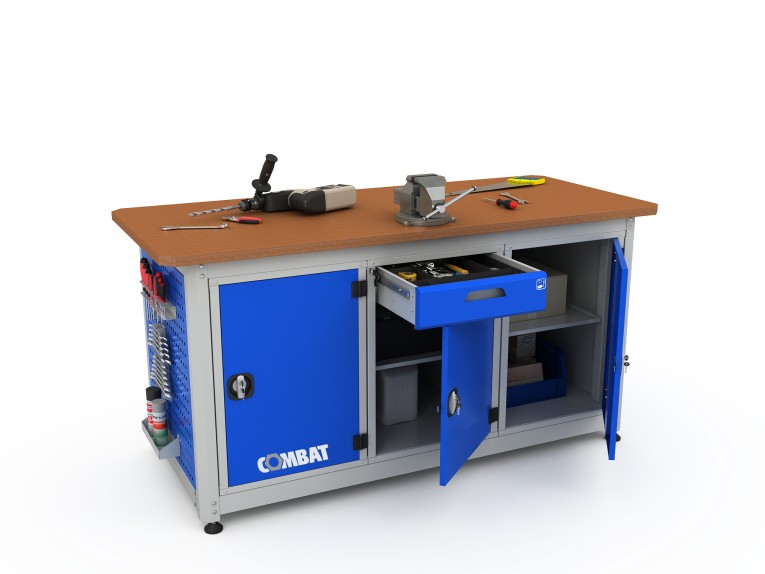 Верстак трехтумбовый COMBAT 3121.1830 купить в Томске Верстак трехтумбовый COMBAT 3121.1830 купить в Томске