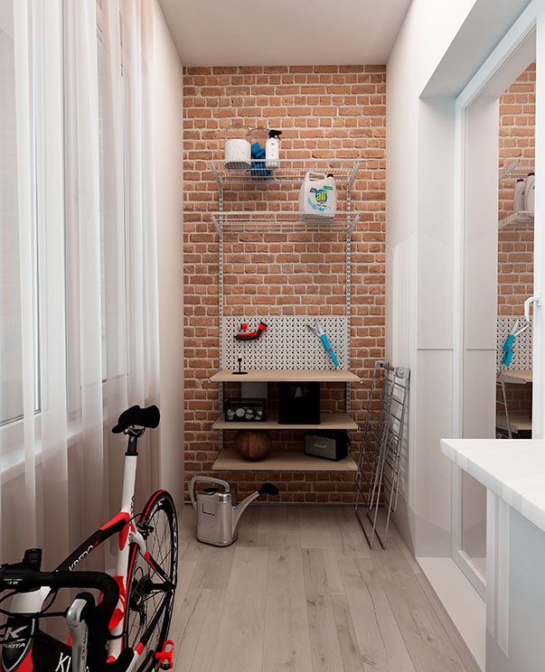 Гардеробная система Практик Home Балкон 3 купить в Томске Гардеробная система Практик Home Балкон 3 купить в Томске