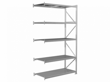 Дополнительная секция MS Profi 2500x1500x600 5 полок купить в Томске
