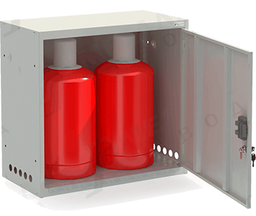 Шкаф для газовых баллонов ШГР 27-2 (27л) купить в Томске